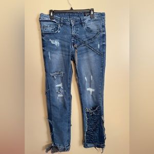 Flared cowboy jean made by me